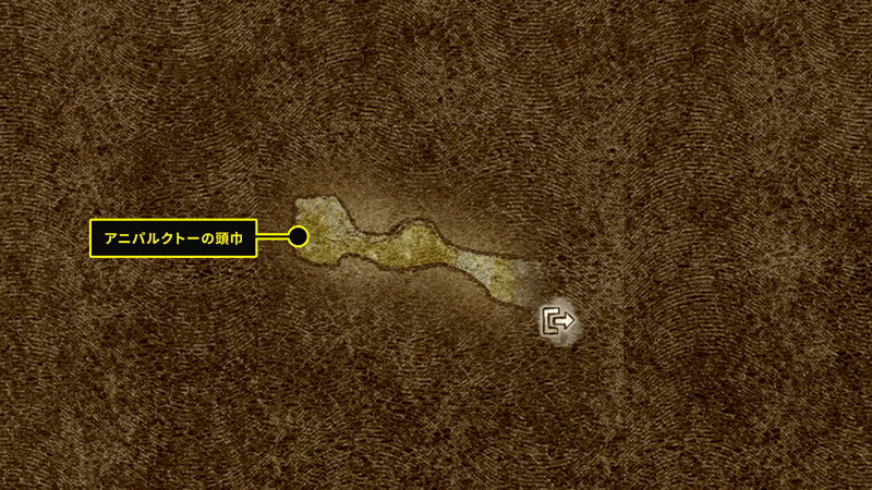 岩奥の暗がりのマップ画像