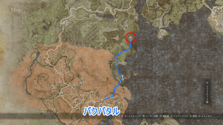 グエルコ大洞窟行き方2