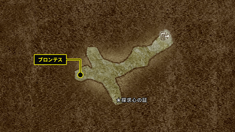 魔物の暗窟のマップ画像