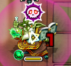 ドクロマークの画像