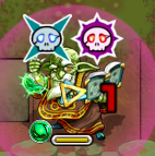 特殊ドクロマークの画像