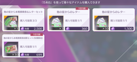 上位入賞を目指す方は挑戦券を購入しよう