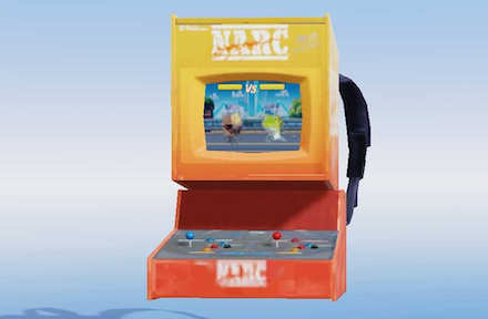 リュック　アーケード