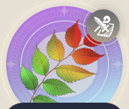 学園のシンボルリーフの画像