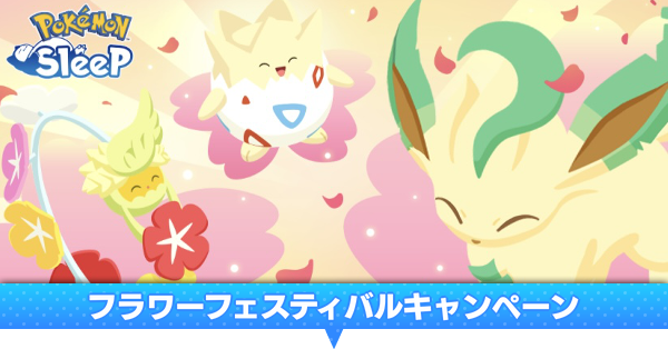 フラワーフェスティバルキャンペーン