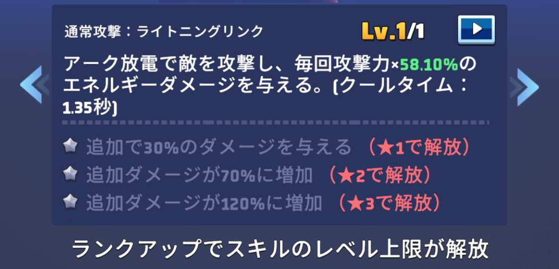 ランクアップが必要