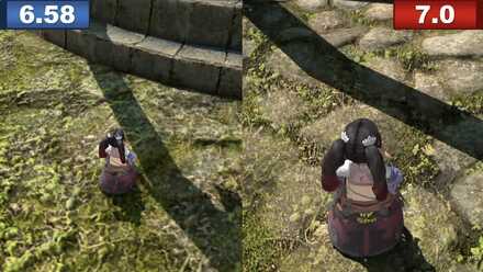 地面の表現が改善