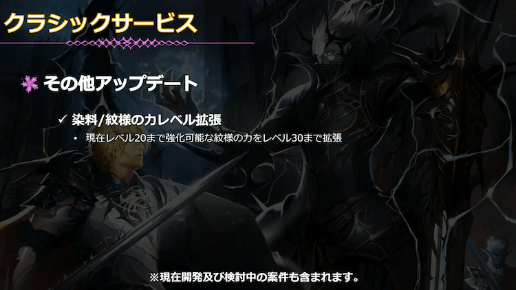 紋様の力レベルの拡張