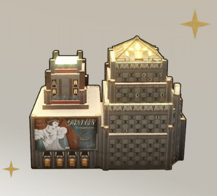 箱庭都市：ビル群画像