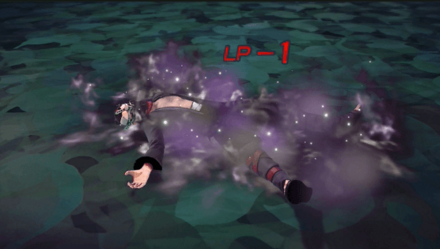 LPが尽きるとバトルに参加できなくなる