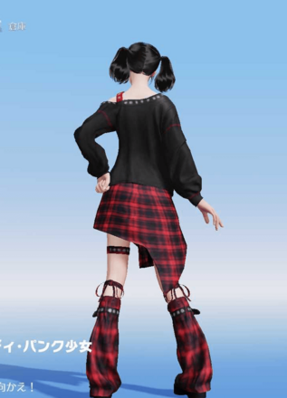 晩夏のラプソディ･パンク少女画像