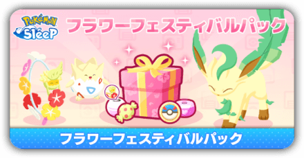 フラワーフェスティバルパック