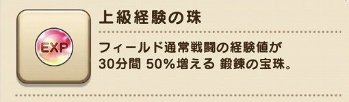上級経験の珠の画像