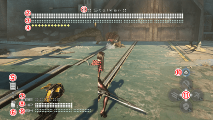 戦闘画面の見方