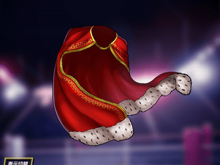 武勇のマントの画像