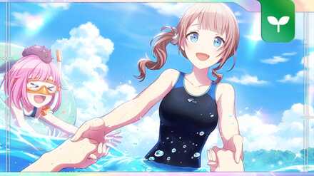 ［海での水泳教室］望月穂波