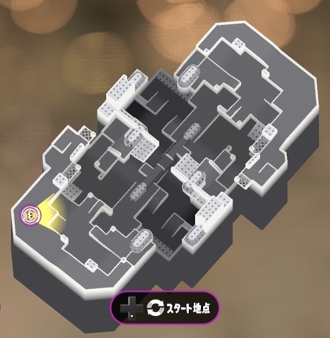 マテガイ放水路のナワバリバトルマップ