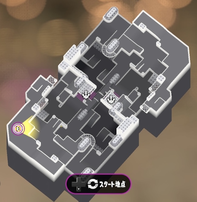 マテガイ放水路のガチエリアマップ