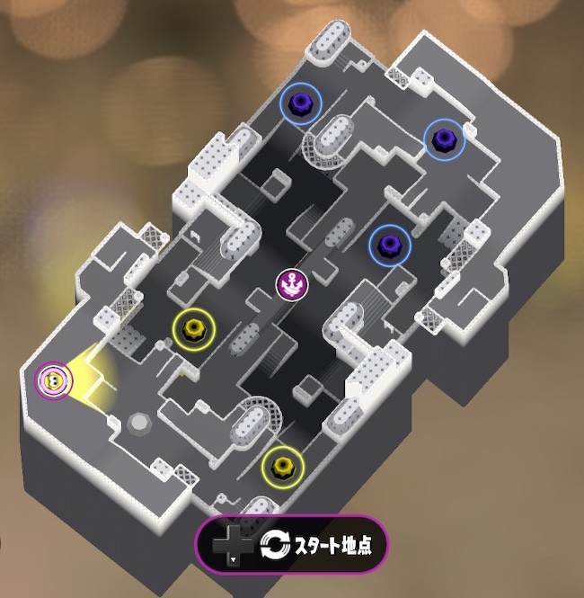 マテガイ放水路のガチホコマップ