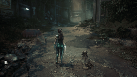 序盤のゲームプレイ画面