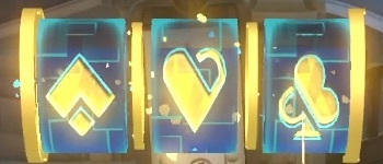 秘技の絵柄バラバラ