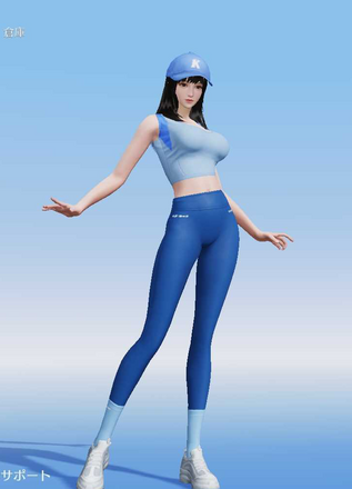 ヨガウェア画像