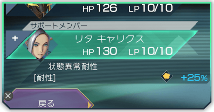 サポートメンバー