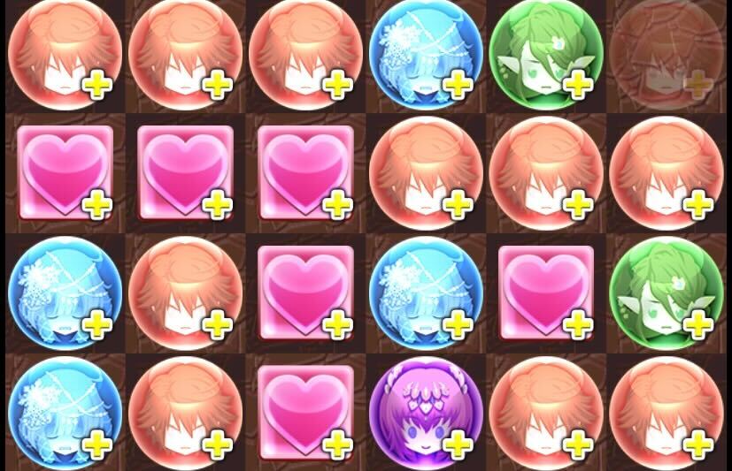 耐久時は回復のL字消し+火の2コンボ