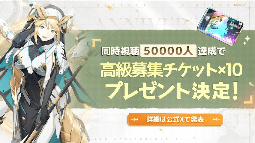 同時視聴者数キャンペーン