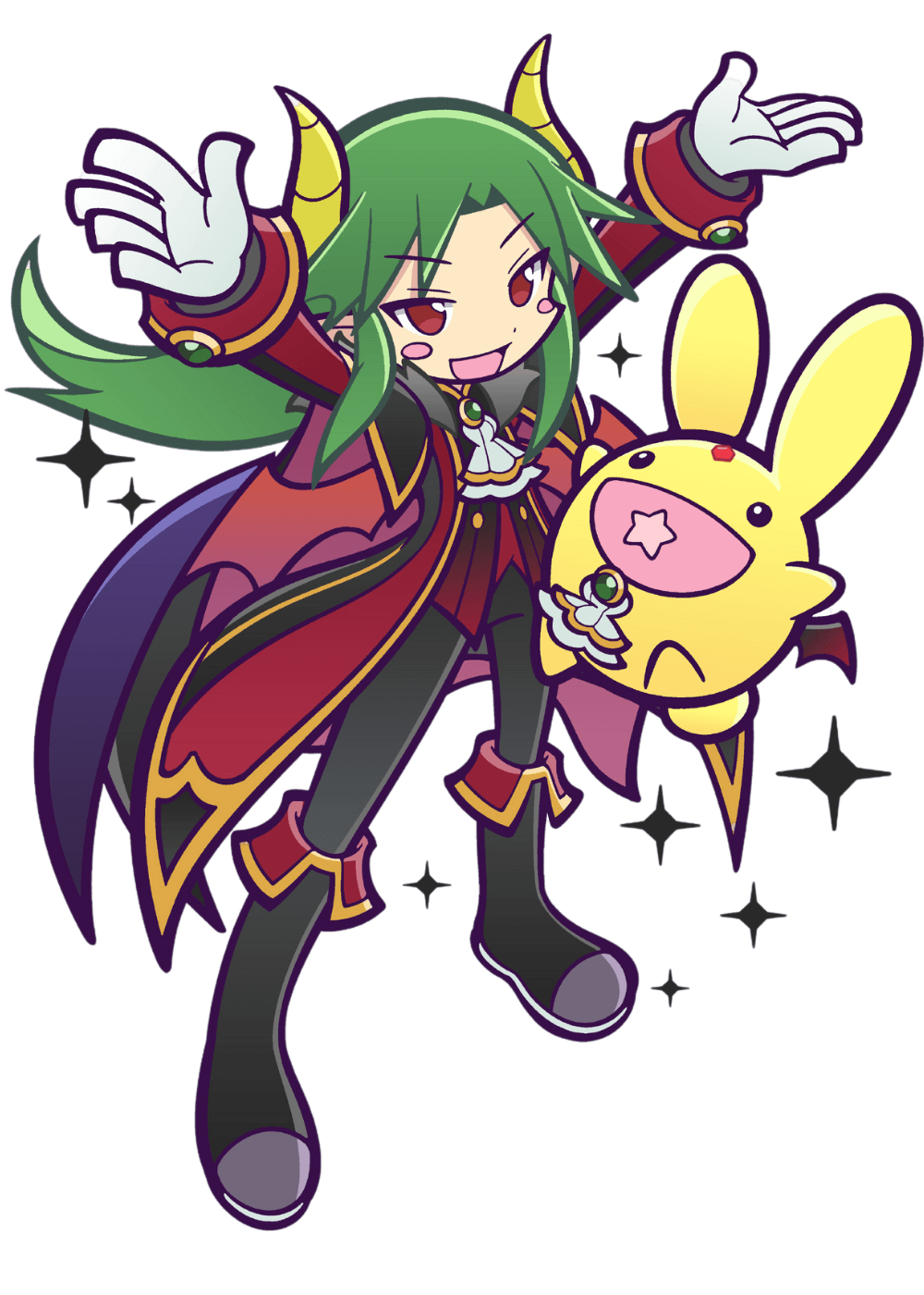 闇の貴公子サタン&カーバンクル(星7)