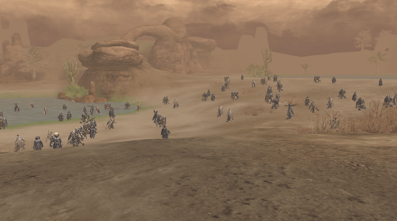 荒地のオアシスの画像