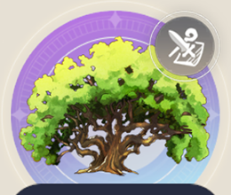 学園のシンボルツリーの画像