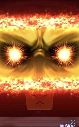 調子君の目が赤