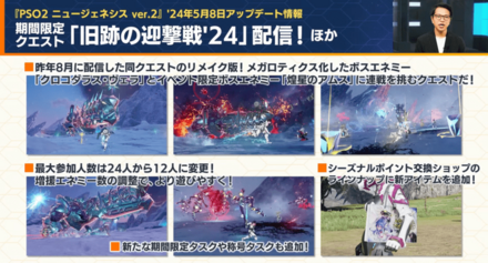 NGSの最新アプデ情報