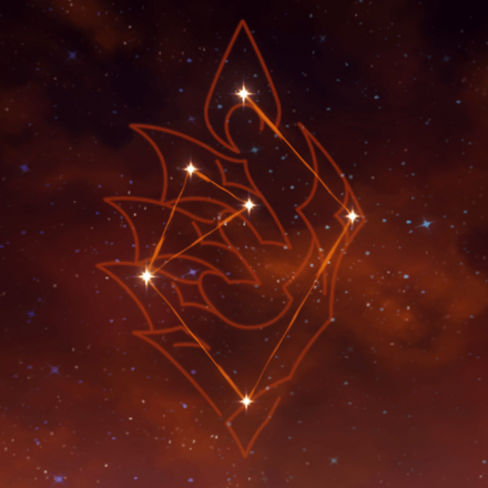 アルレッキーノの星座画像