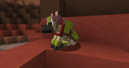 オオカミの鎧(オオカミの防具)染料