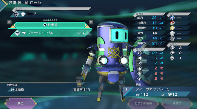 武器や防具をどこにでも自由につけられる