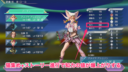 アメイヤは術特化が強い