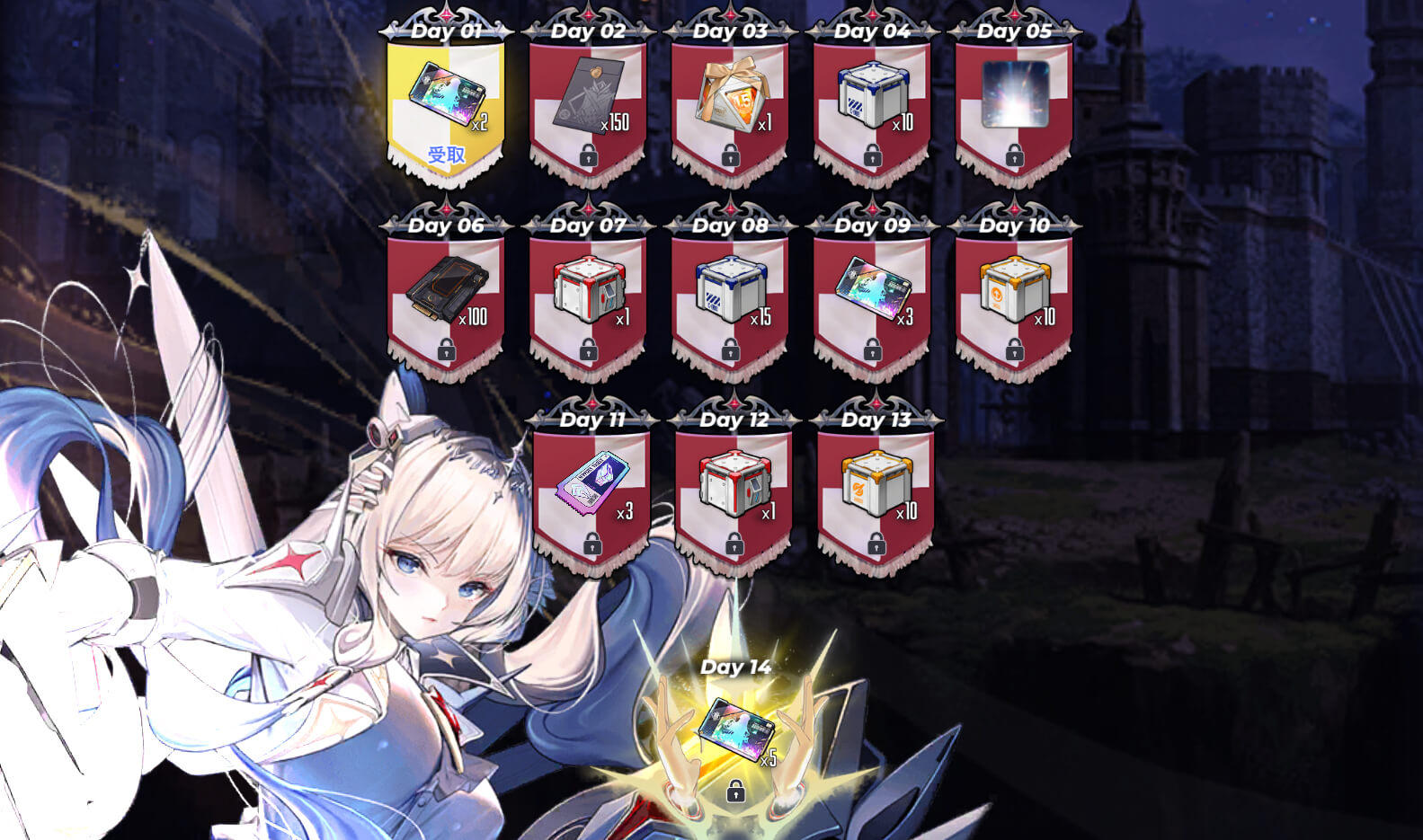 イベントログインボーナス