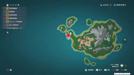 遅い帰郷のマップ