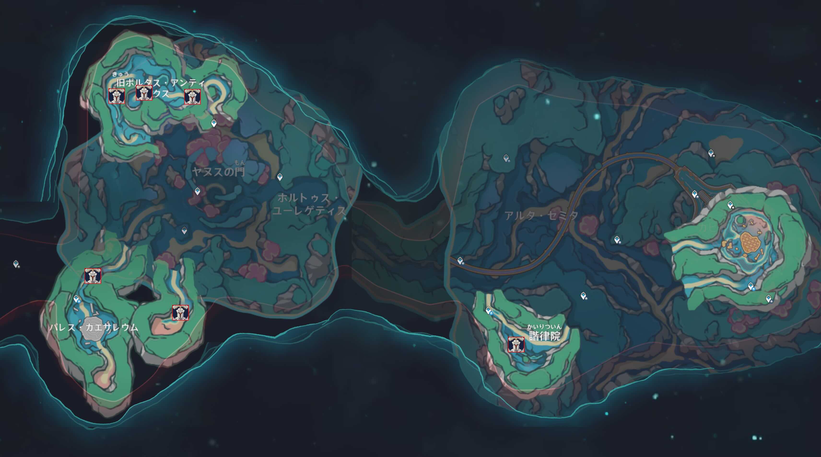 往日の海マップ