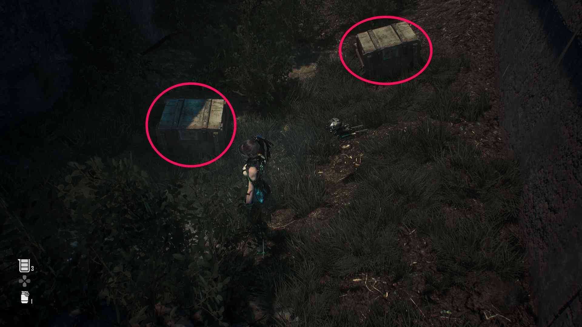 エリアに出現する箱の画像