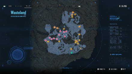 ヘッジボアマップ