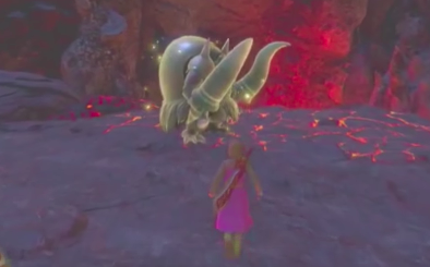 光るモンスターの画像