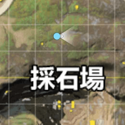 採石場蜂蜜地図