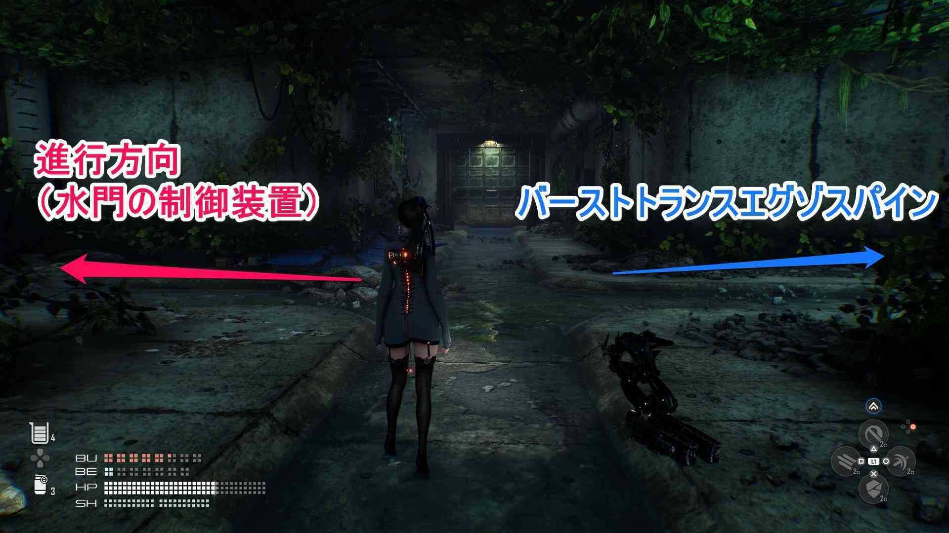 水門の制御装置