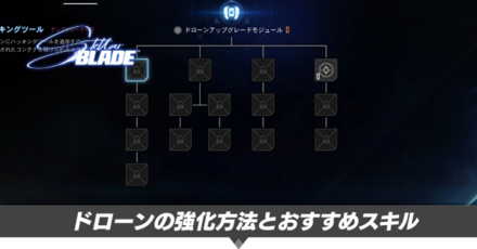 ドローンの強化方法とおすすめスキル