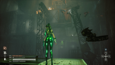 破壊された研究所の画像