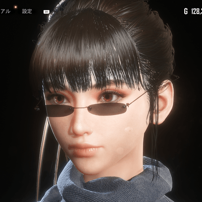 スキニーサングラス画像