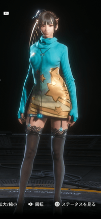 コンフォートニットドレス画像